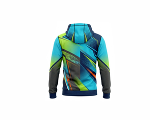 Bulk Order Customised Garment Dyed Sublimation Zipped Hoodies for Schools Teams & Corporate Events-Wolson Industry WI-SH-00077 - Product Image 2