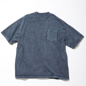Camiseta Vintage para Hombre, Estilo Desgastado, Holgada, con Hombros Caídos, Camiseta de Verano con Bolsillo para Hombre - Product Image 2