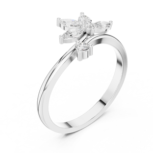 กล่องเครื่องประดับ14K แหวนเพชรโมอิสฮาโลสีทองแท้เครื่องประดับที่ดี - Product Image 3