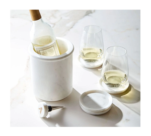 Enfriador de Botellas de Mármol Ecológico y Elegante de Alta Calidad, para Mantener el Hielo, Decorativo para Mesa, Ideal para Fiestas y Bodas - Product Image 4