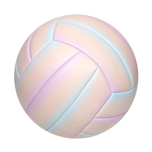 Ballon de volley-ball Soft Touch, cuir composite durable, taille officielle, pour entraînement et compétition en intérieur et en extérieur - Product Image 1
