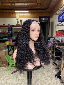 Vente en gros de perruques vietnamiennes naturelles 13x4 Full Lace Full Front perruques cheveux humains hd Lace Frontal brut birman perruques de cheveux bouclés - Product Image 5