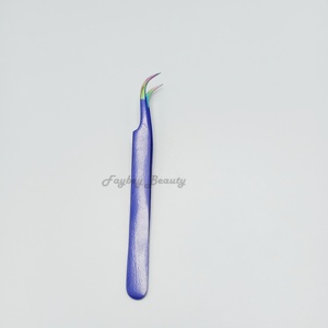 Pince à épiler d'extension de cils de qualité supérieure avec nouveau Design pince à épiler à poignée en forme de coeur pince à épiler en acier inoxydable - Product Image 2