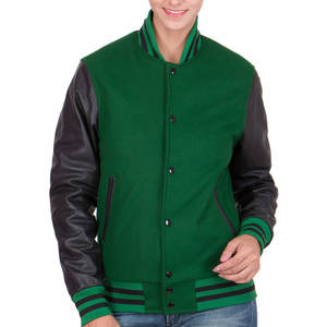 Chaquetas Letterman de Buena Calidad Personalizadas al por Mayor, Chaqueta Letterman de Béisbol de Algodón Personalizada para Mujer - Product Image 1