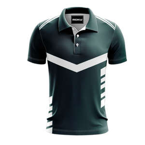 Polo zippé pour homme, séchage rapide, manches courtes, imprimé par sublimation, personnalisable, vêtements de sport - Product Image 1