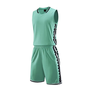 Uniformes de Baloncesto Personalizados Unisex para Adultos, Sin Mangas, Cuello en V, Poliéster que Absorbe la Humedad, Impresión Sublimada, para Todas las Temporadas - Product Image 4