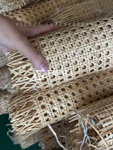 Premium Handwoven Natural Rattan <b>Webbing</b> Roll For Luxury Furniture And Interior Design - Product Image 4