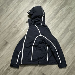 Fournisseur de vestes coupe-vent imperméables en softshell réfléchissantes personnalisées pour hommes - Product Image 6