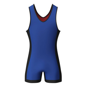 Breathable Wrestling Singlet for Men Gym Workout Sportswear Professional Men Wrestling Bodysuit Stretch Performance Wear - Product Image 1