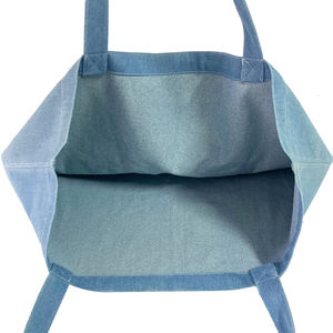 กระเป๋าผ้าแคนวาสขนาดใหญ่ เป็นมิตรกับสิ่งแวดล้อม ใช้ซ้ำได้ เหมาะสำหรับการช้อปปิ้งและการใช้งานในชีวิตประจำวัน - Product Image 3