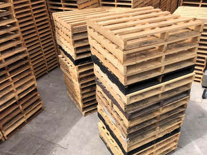 Heat Treated Wooden <b>Pallets</b> - 4-way / 2-way <b>Pallet</b> for Logistics Packaging Export - Solid Wood <b>Pallets</b> - Product Image 6