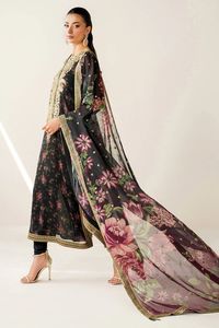 Meilleures ventes : Ensemble 3 pièces en mousseline de soie brodé, design traditionnel, non cousu, pour tenue de soirée, services OEM, fabriqué en usine - Product Image 4