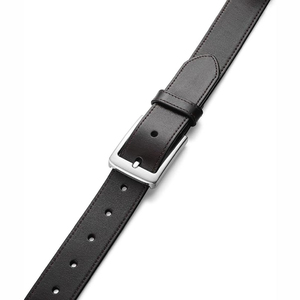 Ceinture pour homme en cuir véritable réglable, style habillé, design de créateur, avec boucle automatique, prix usine - Product Image 5