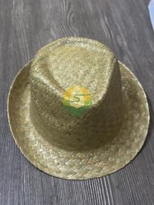 Natural <b>hat</b> <b>Straw</b> <b>hat</b> Beach <b>hat</b> <b>Straw</b> <b>hat</b> Fedora <b>hat</b> Short brim <b>hat</b> eco friendly material <b>straw</b> <b>hat</b> - Product Image 1