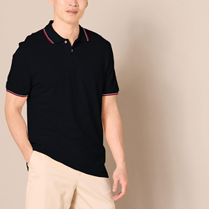 เสื้อยืดโปโลทรงหลวมสไตล์สตรีท - Product Image 2