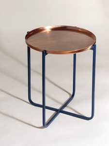 Mesa de centro de metal dorado, diseño moderno de mediados de siglo, mueble decorativo para sala de estar, mesa de latón de lujo para el hogar - Product Image 2