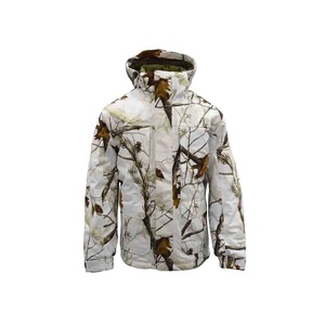 Upland Hunting Jacket Waterproof Windproof Soft <b>Shell</b> Winter Breathable Activated Sports Game Customized Design Men's Camouflage - Product Image 4