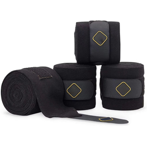 Bandages rembourrés pour chevaux, conçus pour la protection des jambes, le confort, le soutien, l'entraînement, la récupération et l'utilisation en écurie. Bandages d'équitation. - Product Image 1