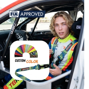 Custom Logo FIA Approved 8853 2016 Racing Harness SPORT PLUS 4 Six Point Ultra <b>Light</b> Seat Belt OEM ODM Manufacture Custom Color - Product Image 3
