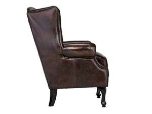 Premium Brown Leather Modern Tufted L-Shape Adjustable <b>Inflatable</b> <b>Sofa</b> Chair for Home Hotel Living Room - Product Image 3