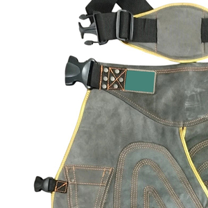 Pantalones de Herrador Profesionales, Duraderos y de Primera Calidad, de Cuero Genuino, para el Cuidado del Caballo y la Herradura - Product Image 3