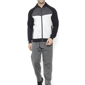 Wholesale Customized Design Men Winter Hooded Tracksuits Set New Style High Street Wear Regular Fit Drawstring Closure for - Product Image 1