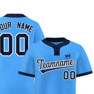 Diseña tu Propio Logotipo, Jersey de Béisbol de Dos Botones, Ligero y Transpirable, para Venta en Línea - Product Image 4