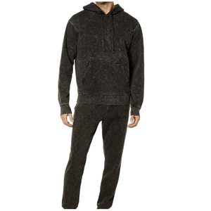 Survêtements d'hiver à capuche avec cordon de serrage, design unique, best-seller, écologiques, antibactériens, en tissu respirant, effet délavé - Product Image 1