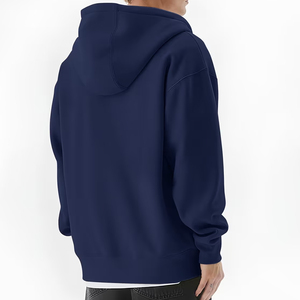High Quality Men Oversized Zipper Hoodie <b>Fleece</b> <b>Lined</b> Casual Streetwear <b>Jacket</b> - Product Image 4