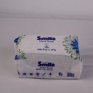 Toallas de Mano Desechables de 1 Capa, Papel Tisú Blanco, 250 Piezas para Hogar y Restaurante - Product Image 1