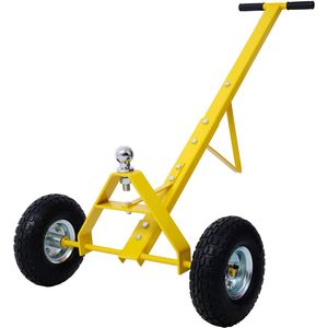 Amarillo 600 Lb. Remolque de Carga con Neumáticos Neumáticos para Mudanzas y Propietarios de Remolques - Product Image 1