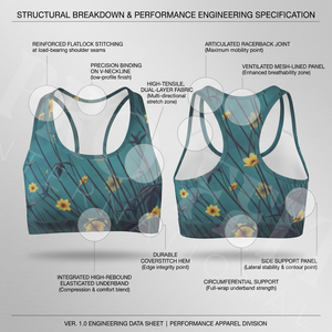 Whole Sale Fitness Apparel Sublimation Polyester Sports <b>Bra</b> Yoga Gym Racerback Workout Crop Top Breathable Activewear Sports <b>Bra</b> - Product Image 2