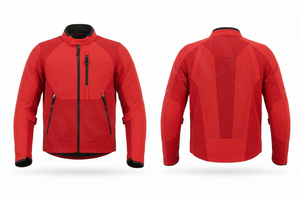 รับผลิตเสื้อแจ็คเก็ตมอเตอร์ไซค์แบบขายส่ง คุณภาพสูง กันน้ำ ระบายอากาศได้ดี มีกระเป๋าซิป เสื้อแจ็คเก็ตนิรภัยสำหรับขี่มอเตอร์ไซค์ - Product Image 5