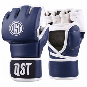 Gants d'entraînement MMA haute performance QST avec support de poignet sécurisé, grip antidérapant et respirants - Product Image 1