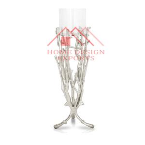2025 Decoraciones para el hogar, hoteles y decoración de oficina, candelabro de rama de árbol moderno, acabado antiguo plateado - Product Image 1