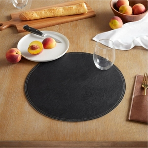 Set de table en cuir de luxe, résistant à la chaleur, imperméable, antidérapant, tapis de table moderne tissé, chemin de table, décoration de salle à manger - Product Image 3