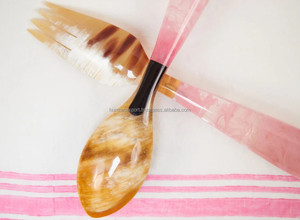 ชุดช้อนส้อมสลัดเรซิ่น ผิวเงา ดีไซน์หรูหราทันสมัย สำหรับงานลำลองและงานทางการ ใช้กับเครื่องล้างจานได้ เป็นมิตรกับสิ่งแวดล้อม เหมาะสำหรับเป็นของแจก - Product Image 3