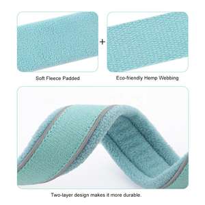 Colliers Martingales pour Chiens en Nylon Réfléchissant Pur avec Logo Personnalisé et Boucle de Serrage à Libération Rapide, 12 Couleurs Assorties au Laisse – En Stock - Product Image 2