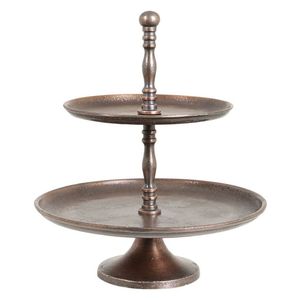 Soporte de Metal Contemporáneo para Pasteles con Acabado Elegante para Cupcakes, Repostería, Decoraciones de Panadería y Bodas - Product Image 4