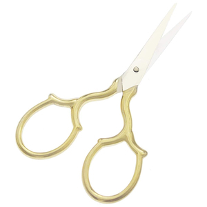Ciseaux multifonctions de haute qualité, lames ultra-affûtées, manche en titane doré, ciseaux à broder - Product Image 5