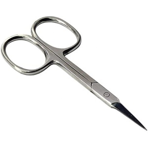 Ciseaux à cuticules multifonctionnels en acier inoxydable, courbés et tranchants, durables, pour soins des ongles, style russe, pour adultes, forme carrée - Vente flash en ligne - Product Image 1