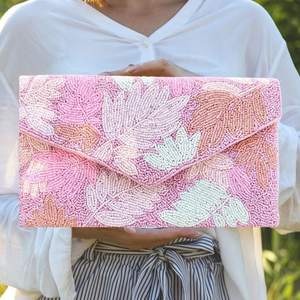Classic NeedleworkHandmade <b>Beaded</b> Clutch Purse with Luxury Finish Boho Style <b>Beaded</b> Clutch Purse with Colorful Handcrafted - Product Image 6