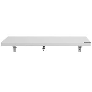 Tavolo Pieghevole da Parete 31,5 X 15,7 Pollici, Scrivania Flottante con Supporto in Ferro per Camere da Letto Piccole - Product Image 1