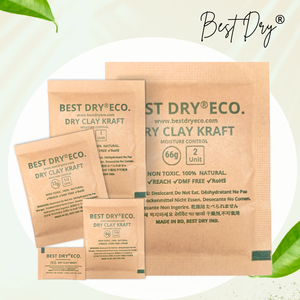 BEST DRY ECO 33g Arcilla Desecante Seca Bentonita - No Tóxica 100% Biodegradable Anti-Moho Hecha en BD para Todas las Industrias - Product Image 2