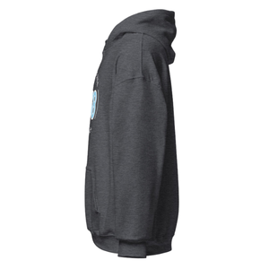 Sweat-shirt à capuche unisexe en molleton avec motif brodé circulaire, manches longues, vêtement décontracté d'hiver - Product Image 5