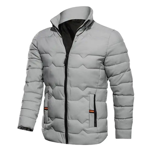 Veste matelassée respirante pour homme de haute qualité, nouveau style avec logo personnalisé, col montant, prix abordable - Product Image 2
