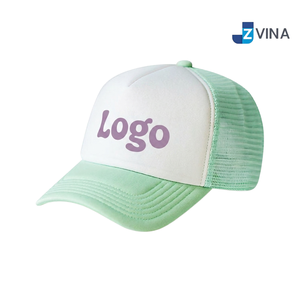 Casquette de baseball en maille bicolore avec logo personnalisé, broderie de logo, casquette de camionneur en coton, unisexe, décontractée, sport, extérieur - Product Image 4