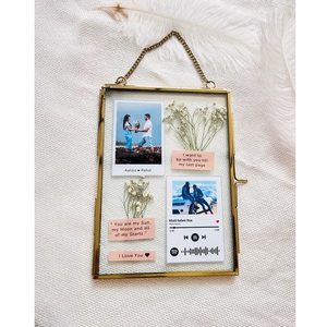 Top Quality Brass Rectangular Metal <b>Frame</b> With Dried Flower Hanging Display Vertical Orientation Handmade Wholesale <b>Photo</b> <b>Frame</b> - Product Image 6