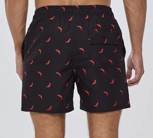 กางเกงขาสั้นชายหาดลำลองสำหรับผู้ชาย ลายพิมพ์ กางเกงชายหาดสำหรับผู้ชาย - Product Image 5
