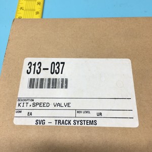 KIT SVG 313-037, VALVE DE RÉGULATION DE VITESSE, MILLIPORE P/N - Équipements et pièces semi-conductrices d'occasion fiables à l'échelle mondiale chez - Product Image 3